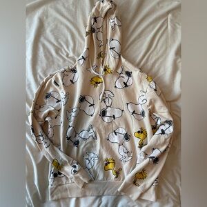 Snoopy and Woodstock Graphic Hoodie